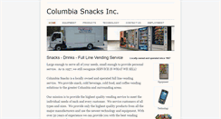 Desktop Screenshot of columbiasnacks.com